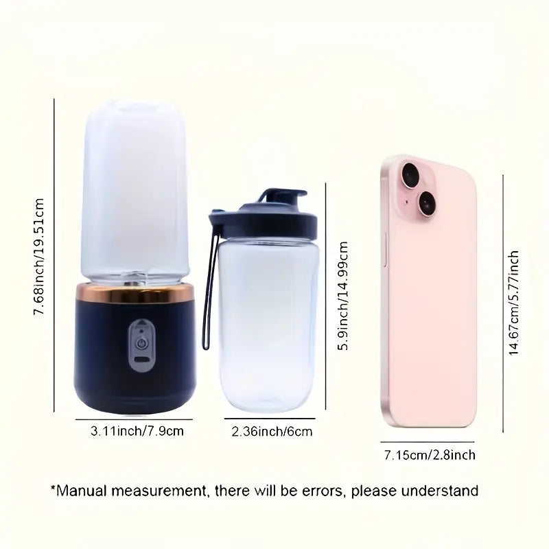Multifunctional Fruit Blender with 10 Blades, Fresh Fruit Juice Cup