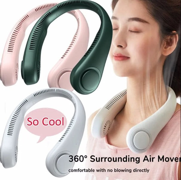 Bladeless Neck Fan |Strong Fan 360°