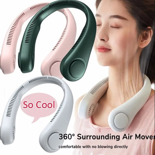 Bladeless Neck Fan |Strong Fan 360°
