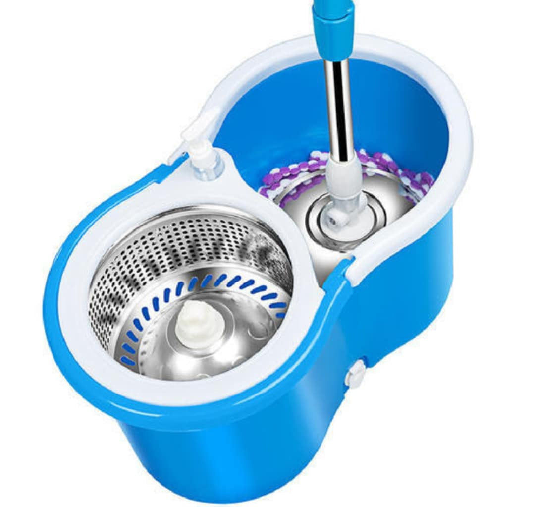 Spin Magic Mop Set [Steel Strainer]